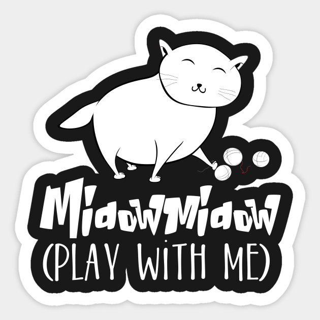 MidowMidow ( Play with me) Sticker by catees93